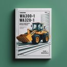 Komatsu WA300-1 WA320-1 Wheel Loader Factory Service and Repair Workshop Manual