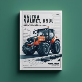 Valtra Valmet 6900 8000 8100 Service Repair Workshop Manual