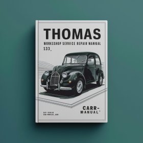 Thomas 133 Workshop Service Repair Manual