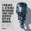 Yamaha 4MSHQ 2-stroke Outboard 1983-1993 Service Repair Manual