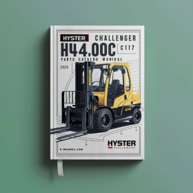 HYSTER CHALLENGER H44.00C C117 Forklift Parts Catalog Manual
