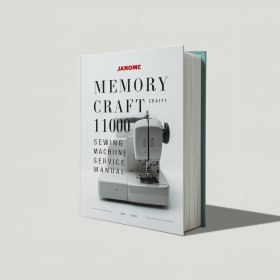 Janome Memory Craft 11000 Sewing Machine Service Repair Manual