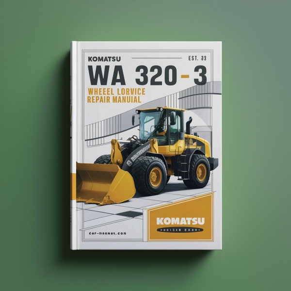 Komatsu WA320-3 Wheel loader Service Repair Manual
