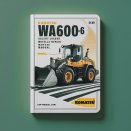 Komatsu WA600-6 Galeo wheel loader Service Repair Manual