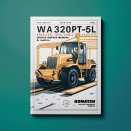 Komatsu WA320PT-5L PARALLEL TOOL CARRIER Service Repair Manual + Operation & Maintenance Manual