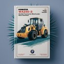 Komatsu WA250-3 Parallel Tool Carrier Wheel Loader Service Repair Manual (SN: A75001 and up)