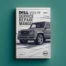 DELL E173FP Service Repair Manual