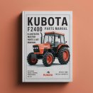 KUBOTA F2400 Parts Manual-Illustrated Master Parts List Manual-(HIGH QUALITY EBook Manual)-KUBOTA F2400
