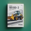 Komatsu WA180-3 (EU-SPEC.) Wheel Loader Service Repair Manual