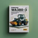 Komatsu WA380-3 Wheel Loader Factory Service/Repair/ Workshop Manual #2 (WA380-3 Serial WA380H20051 and up)