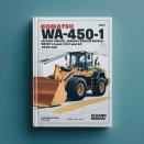Komatsu WA450-1 Wheel Loader Factory Service/Repair/ Workshop Manual (WA450-1 Serial 10001 and up)