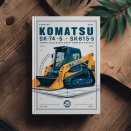 Komatsu SK741-5 SK815-5 SK815-5 Turbo SKID-Steer Loader Service Shop Repair Manual