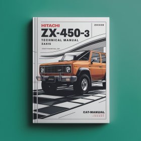 Hitachi ZX-450-3/450/470/500 (Zaxis) Technical Manual