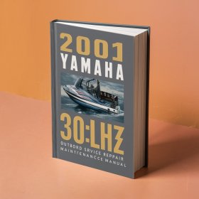 2001 Yamaha 30MLHZ Outboard Service Repair maintenance Manual. Factory