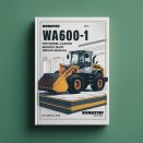 Komatsu WA600-1 WA600-1LE Wheel Loader Service Shop Repair Manual