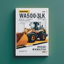 Komatsu WA500-3LK Wheel Loader Service Shop Repair Manual