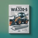 Komatsu WA320-5 WA320L-5 Wheel Loader Service Shop Repair Manual