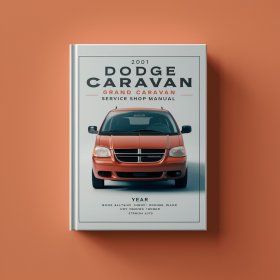 2001 Dodge Caravan Grand Caravan Service Shop Manual