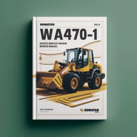 Komatsu WA470-1 Wheel Loader Service Repair Workshop Manual