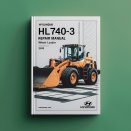 Hyundai HL740-3 Repair Manual Wheel Loader