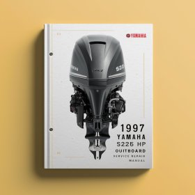 1997 Yamaha S225 HP outboard Service Repair Manual