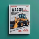 Komatsu WA470-6 WA480-6 Wheel Loader Service Repair Workshop Manual (SN: 85001 and up)