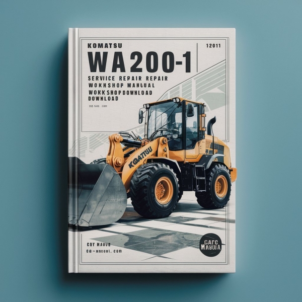 Komatsu WA200-1 Wheel Loader Service Repair Workshop Manual (SN: WA200-1 Serial 10001 and up )