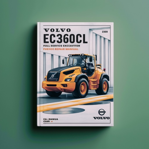 VOLVO EC360C L EC360CL Excavator Full Service Repair Manual