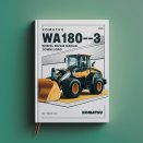 Komatsu WA180-3 WA180L-3 Wheel Loader Service Repair Manual (SN: A80001 and up 54001 and up)