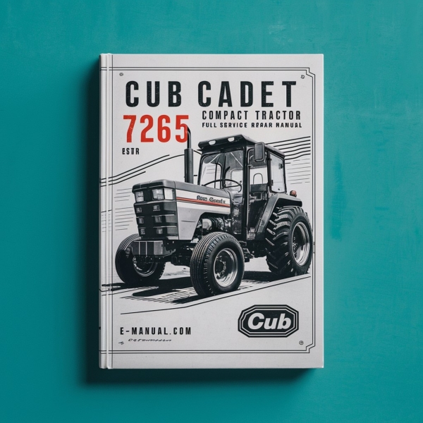 Cub Cadet 7265 Compact Tractor Full Service Repair Manual