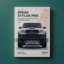 Epson Stylus Pro 7700, 7710, 7900, 7910, 9700, 9710, 9900, 9910, Wt7900, Wt7910, 9890, 9908, 7890, 7908 Service Repair Manual