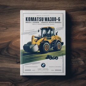 Komatsu WA380-6 Wheel Loader Complete Workshop Service Repair Manual