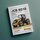 JCB 8018 Excavator Workshop Service Manual for Repair