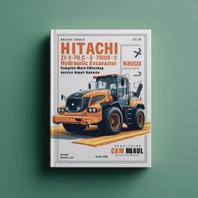 Hitachi ZX 70-3 70LC-3 70LCN-3 75US-3 85US-3 Hydraulic Excavator Complete Workshop Service Repair Manual