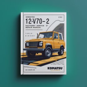 Komatsu 12V170-2 Series Factory Service Repair Manual