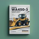 Komatsu WA450-3 Wheel Loader Workshop Service Manual Repair