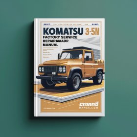 Komatsu 3D84E-5N Factory Service Repair Manual