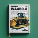 Komatsu WA450-3 Wheel Loader Factory Service and Repair Workshop Manual