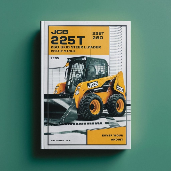 Jcb 225 225T 260 260T 280 Skid Steer Loader WSM Service Repair Manual