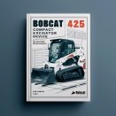BOBCAT 425 Compact Excavator SN AACJ11001 & Above Service Repair Manual