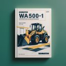 Komatsu WA500-1 Wheel Loader Operation & Maintenance Manual (Serial Number: A61001 and up )