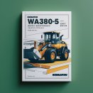 Komatsu WA380-5 Wheel Loader Operation & Maintenance Manual (Serial Number: 60001 and up)