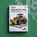 Komatsu WA180PT-3MC Wheel Loader Service Repair Manual + Operation & Maintenance Manual (Serial Number: A88001 and up)