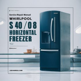 Service Repair Manual WHIRLPOOL S 40/08 HORIZONTAL FREEZER