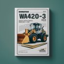 Komatsu WA420-3 Wheel Loader Service Repair Manual #2
