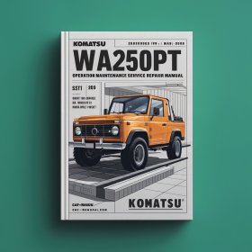 Komatsu WA250PT 5H Operation Maintenance Service Repair Workshop Manual Pdf