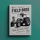 WHITE 2 180 Series 3 Field BOSS Tractor Parts Manual