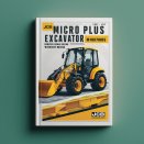 JCB Micro Plus Excavator M1007000 Onwards Service Repair Workshop Manual Pdf