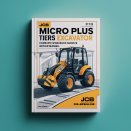 JCB Micro Plus Tiers Excavator M1007129 Onwards Complete Workshop Service Repair Manual