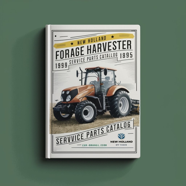 New Holland 1890 1895 Forage Harvester Service Parts Catalog